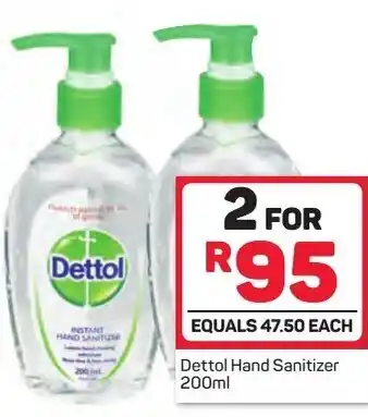 Dettol Hand Sanitizer 2x200ml