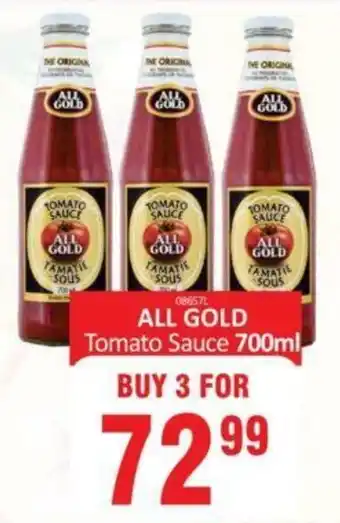 KitKat Cash and Carry All Gold Tomato Sauce 3x700ml offer