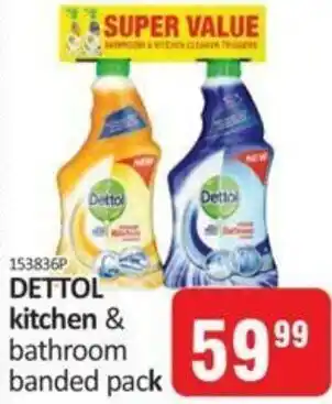 KitKat Cash and Carry Dettol Kitchen & Bathroom Banded Pack offer
