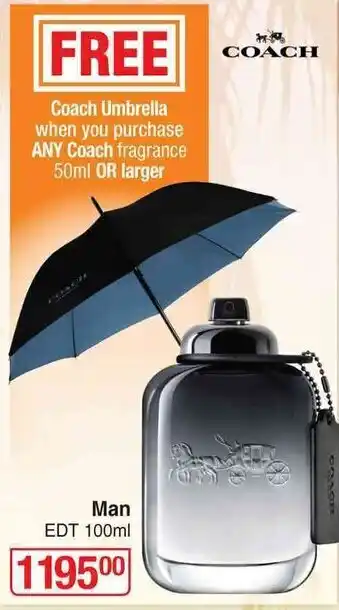 Dis-Chem Man EDT 100ml offer