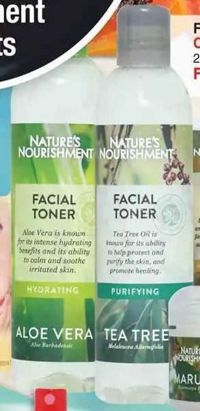 Facial Toner or Cleansing Lotions 250ml/Assorted