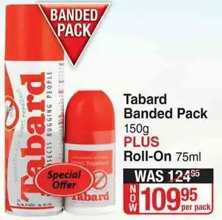 Tabard Banded Pack 150g /Roll-On 75ml