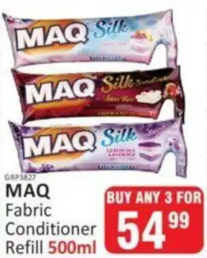 KitKat Cash and Carry MAQ Fabric Conditioner Refill 3x500ml offer