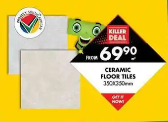 Top T Cash & Carry Ceramic Floor Tiles 350x350mm offer