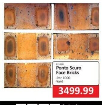 Ponto Scuro Face Bricks