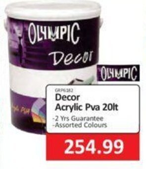 Decor Acrylic Pva 20lt