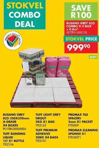 Busang Grey Eco Combo x 4 Box