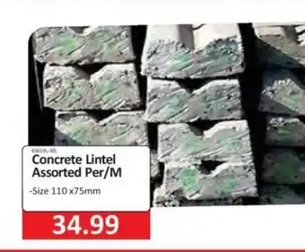 KitKat Cash and Carry Concrete Lintel Assorted Per/M - 110x75mm offer