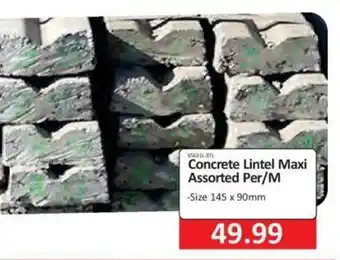 KitKat Cash and Carry Concrete Lintel Maxi Assorted Per/M - 145x90mm offer