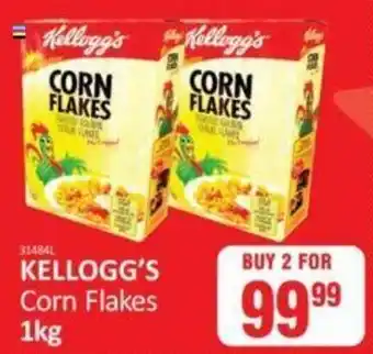 Kelogg's Corn Flakes 2x1kg