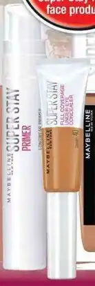 Super Stay Longwear Primer or Full Coverage Under-Eye Concealer