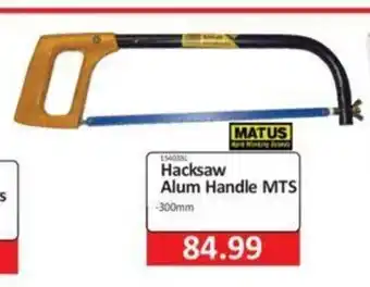 KitKat Cash and Carry Hacksaw Alum Handle MTS 300mm offer