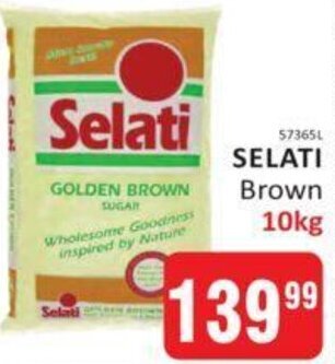 Selati Golden Brown Sugar 10kg