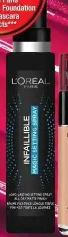 Dis-Chem L'Oréal Infaillible Magic Setting Spray 100ml offer