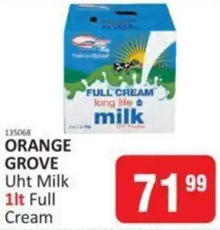 KitKat Cash and Carry Orange Grove UHT Full Cream Milk 1lt offer