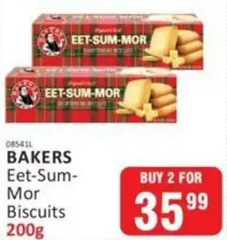 KitKat Cash and Carry Bakers Eet-Sum-Mor Biscuits 2x200g offer