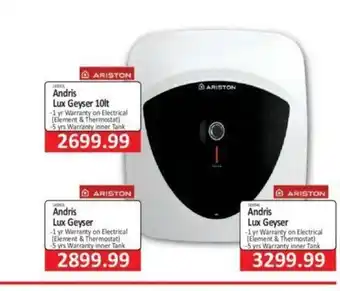 KitKat Cash and Carry Ariston Andris Lux Geyser 10lt offer