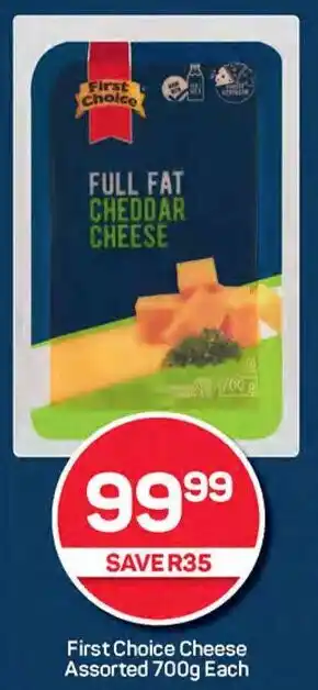 Pick n Pay First Choice Cheese Assorted 700g Each offer