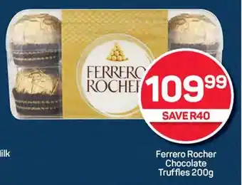 Pick n Pay Ferrero Rocher Chocolate Truffles 200g offer