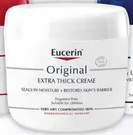 Dis-Chem Eucerin Restores & Protects Original Extra Thick Creme 454g offer