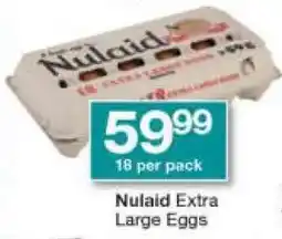 Checkers Nulaid Extra Large Eggs offer
