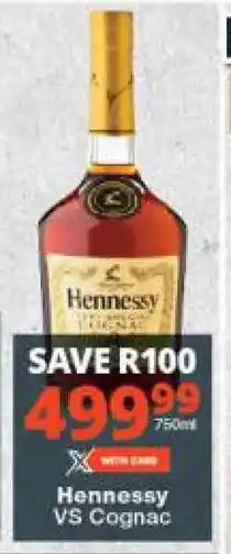 Checkers Hennessy VS Cognac offer