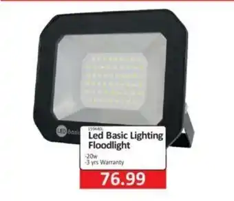 KitKat Cash and Carry Led Basic Lightning Floodlight 20w offer