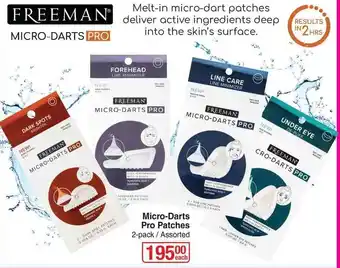 Micro-Darts Pro Patches 2-pack / Assorted