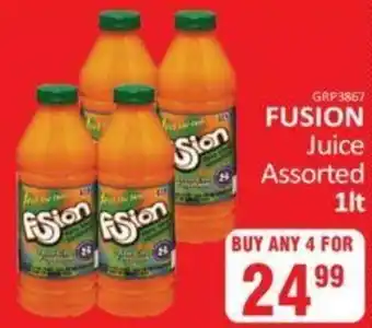 KitKat Cash and Carry Fusion Juice Assorted 4x1lt offer