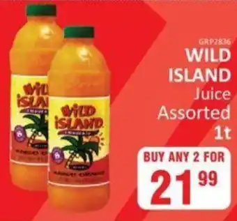 KitKat Cash and Carry Wild Island Juice Assorted 2x1lt offer