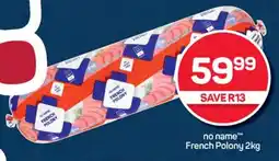 no name French Polony 2kg