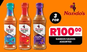 Take 'n Pay NANDOS SAUCES ASSORTED offer