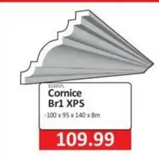 Cornice Br1 XPS 100 x 95 x 140 x 8m