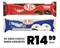 Take 'n Pay DE VRIES CHOCO RINGS ASSORTED offer