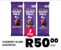 Take 'n Pay CADBURY SLABS ASSORTED offer