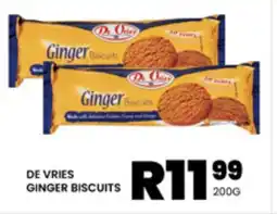 Take 'n Pay DE VRIES GINGER BISCUITS offer