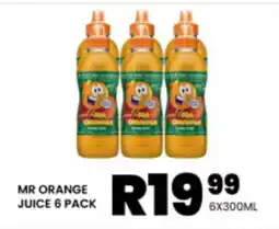 MR ORANGE JUICE 6 PACK