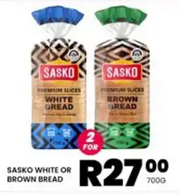 Take 'n Pay SASKO WHITE OR BROWN BREAD offer