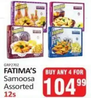 KitKat Cash and Carry Fatima's Samoosa Assorted 4x12s offer