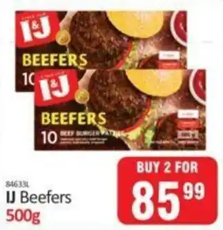 I&J Beefers 2x500g