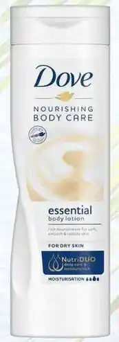 Dis-Chem Dove Nourishing Body Care Body Lotion 400ml / Assorted offer