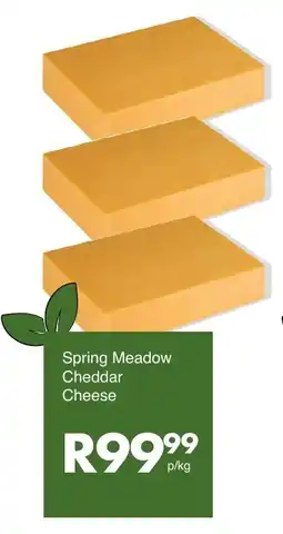 Save Spring Meadow Cheddar Cheese offer
