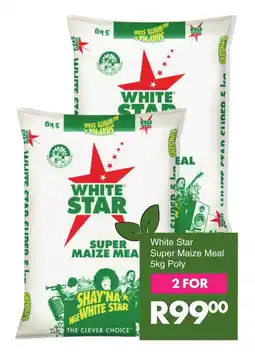 Save White Star Super Maize Meal 5kg Poly offer