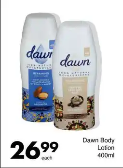 Dawn Body Lotion 400ml