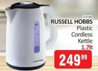 KitKat Cash and Carry Russell Hobbs Plastic Cordless Kettle 1,7lt offer