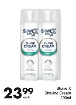 Save Hyper Shave X Shaving Cream 200ml offer