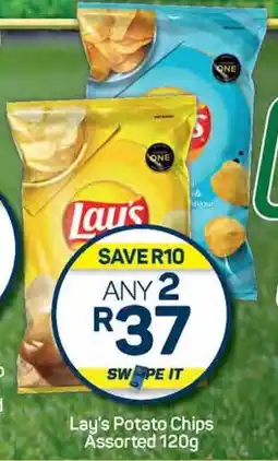 Pick n Pay Hypermarket Lay's Potato Chips Assorted 120g offer