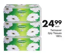 Save Hyper Twinsaver 2ply Tissues offer