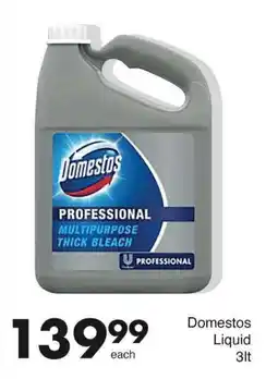 Save Hyper Domestos Liquid 3lt offer