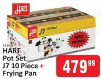 KitKat Cash and Carry Hart Pot Set J7 10 Piece+Frying Pan offer